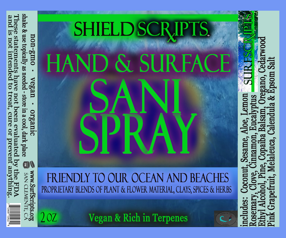 Surfscripts Vegan Organic Nongmo Gluten Free Body Products Pet Friendly Safe For Beaches And Ocean